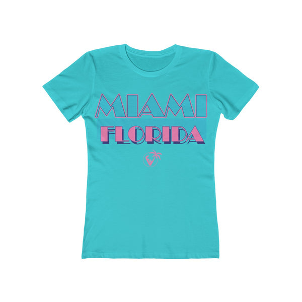 Miami Vice Ladies Blue T-Shirt