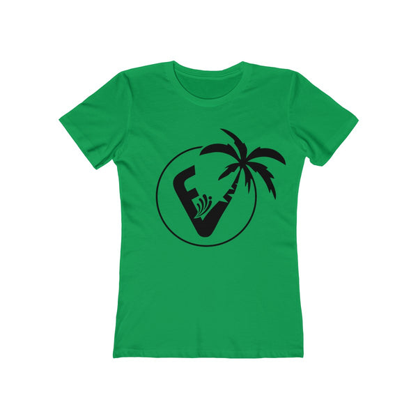 Vibez Ladies Green T-Shirt