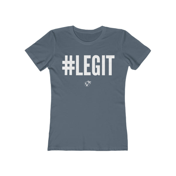 #LEGIT Ladies Indigo T-Shirt