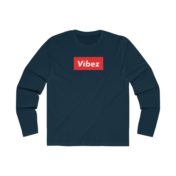 Marlin Vibez Long Sleeve Navy Blue T-Shirt
