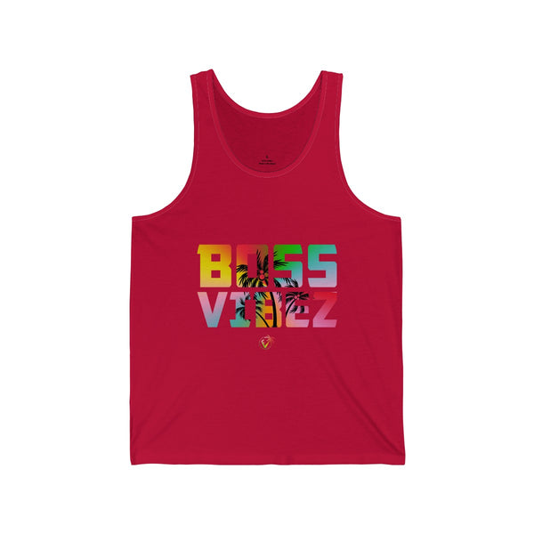 Boss Vibez Red Tanks