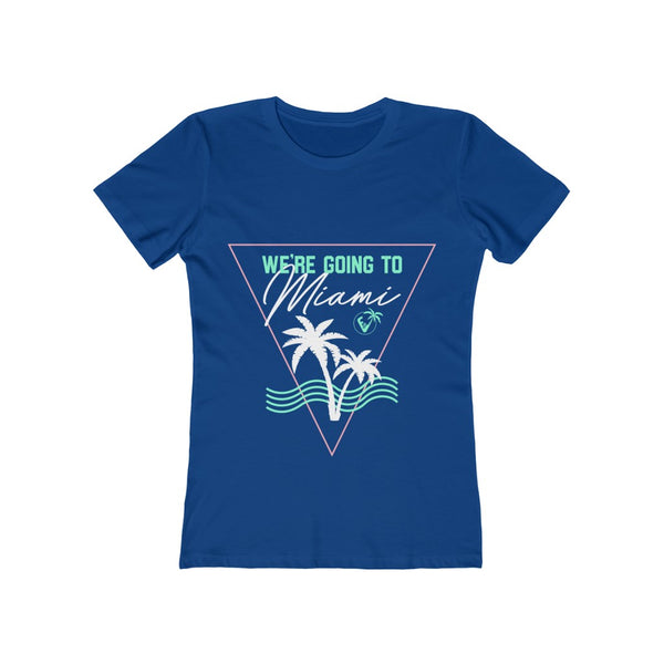 Going To Miami Ladies T-Shirt