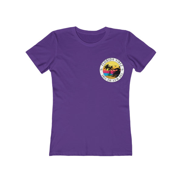 The Way We Vibe Ladies Purple T-Shirt