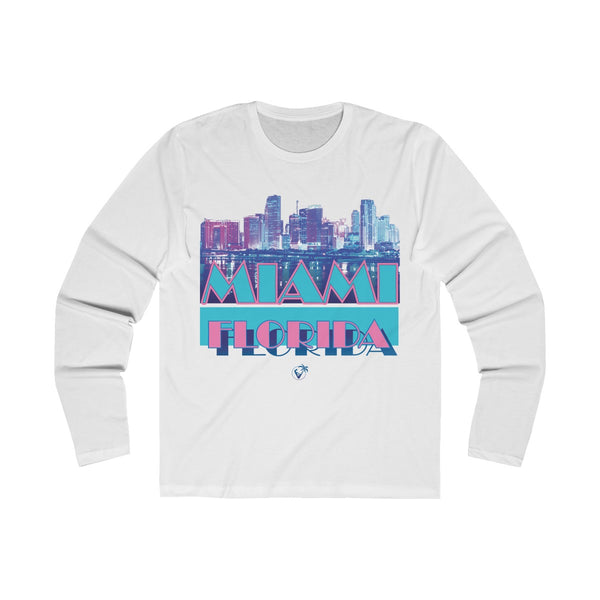 Vice City Long Sleeve White T-Shirt