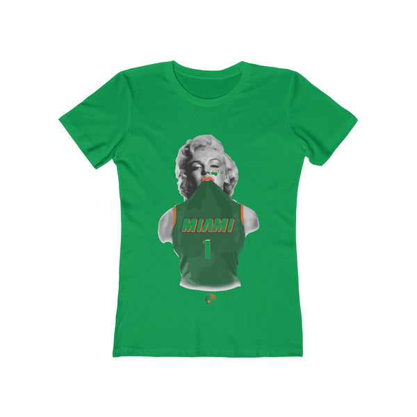 Miami Monroe Green Ladies T-Shirts