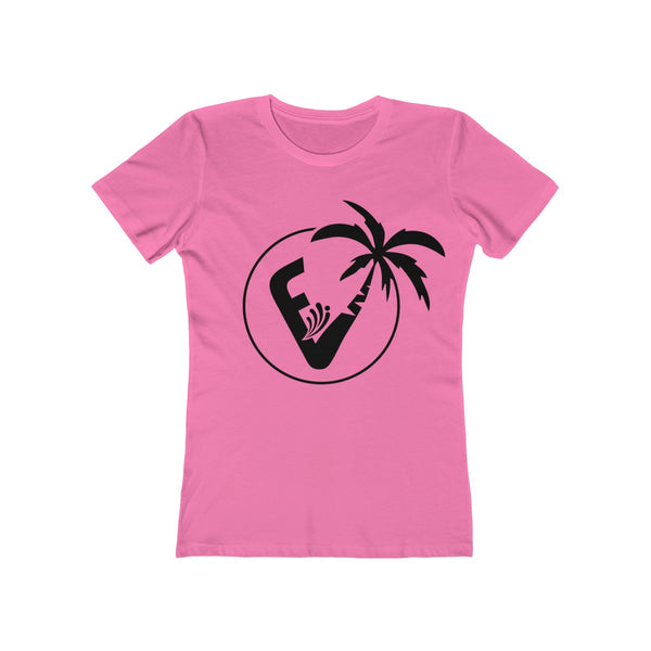 Vibez Ladies Hot Pink T-Shirt