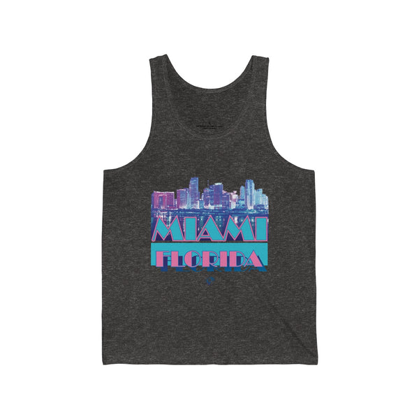 Vice City Charcoal Black Tanks