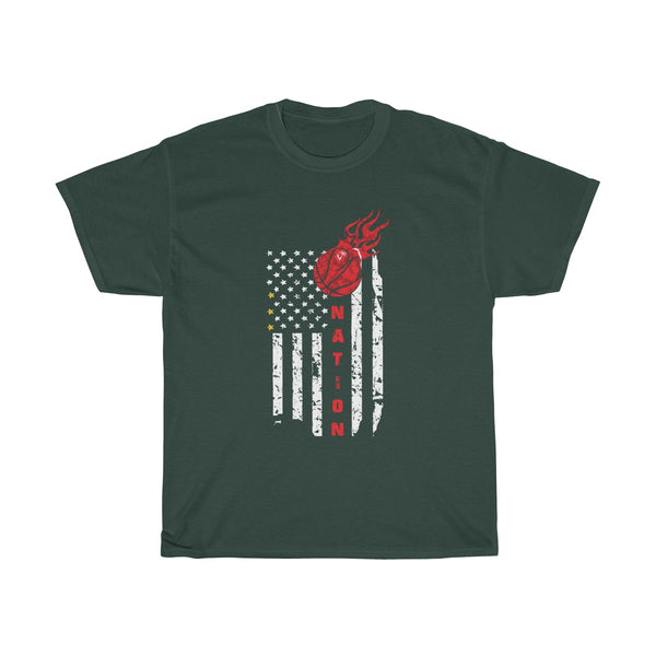 Heat Nation Dark Green T-Shirts
