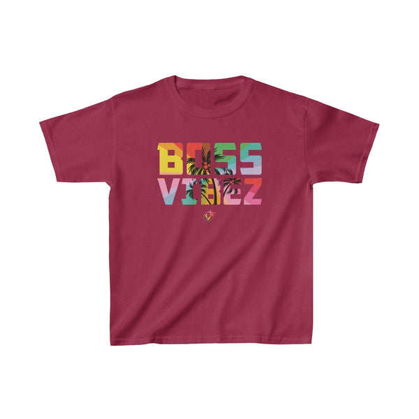 Boss Vibez Kids Cardinal Red T-Shirt