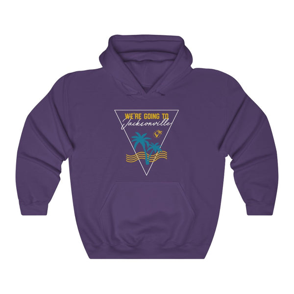 We're Going To Jacksonville Hoodie purple