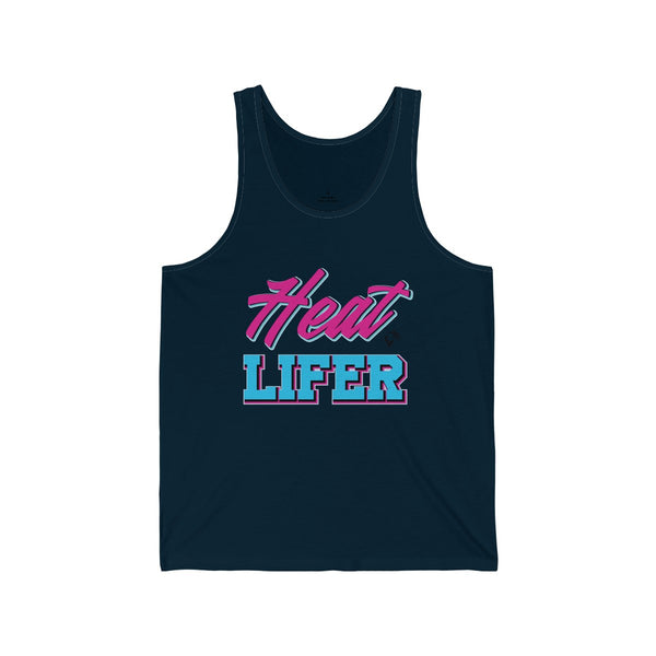 Heat Lifer Navy Blue Tanks