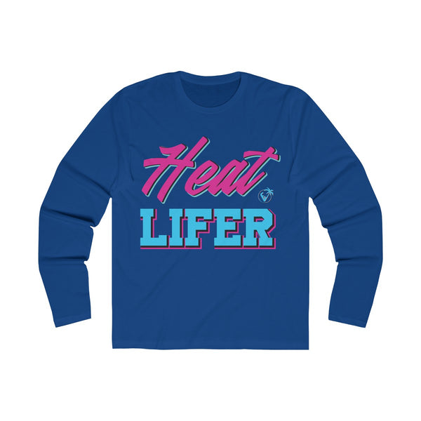 Heat Lifer Long Sleeve Royal Blue T-Shirt