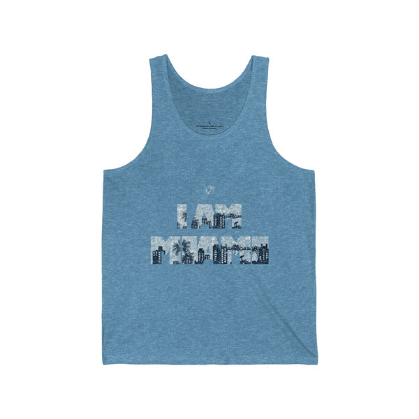 I am Miami Aqua Blue Tanks