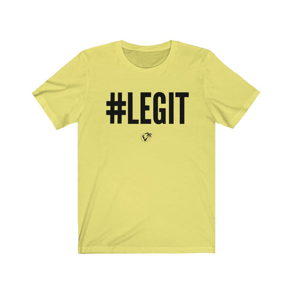 #LEGIT T-Shirt - Yellow
