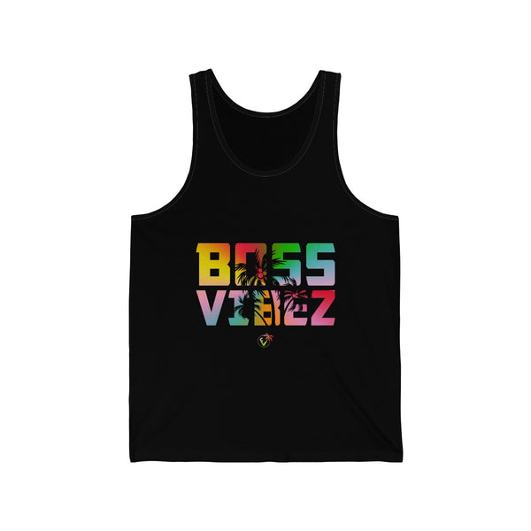 Boss Vibez Black Tanks