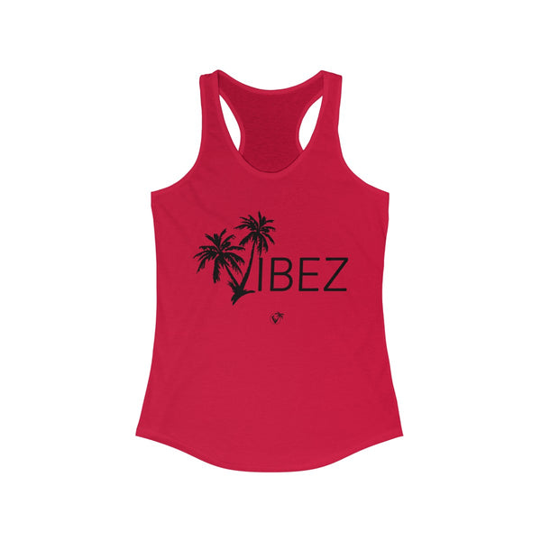 V.I.B.E.Z Red Ladies Tank Tops