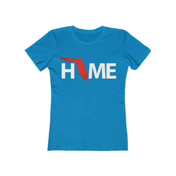 Home Ladies Turquoise T-Shirt