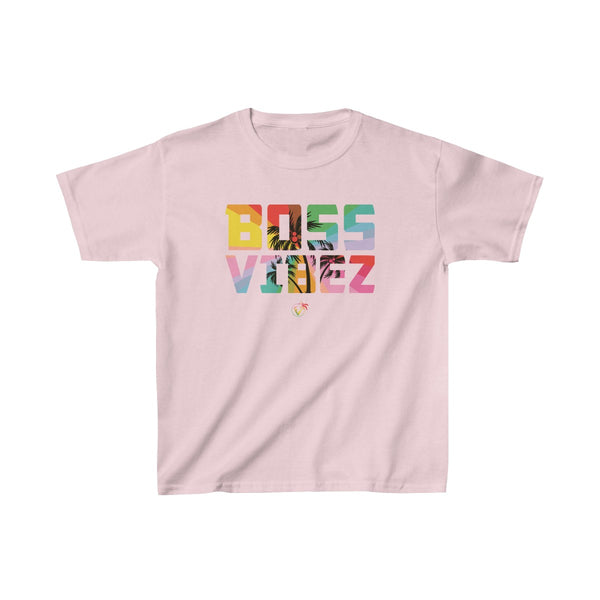 Boss Vibez Kids Light Pink T-Shirt