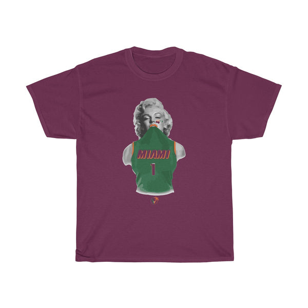 Miami Monroe Maroon T-Shirts