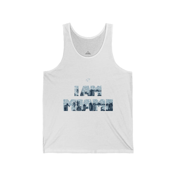 I am Miami White Tanks
