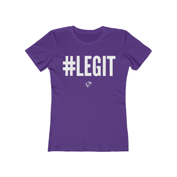 #LEGIT Ladies Purple T-Shirt