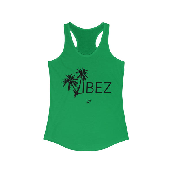 V.I.B.E.Z Green Ladies Tank Tops