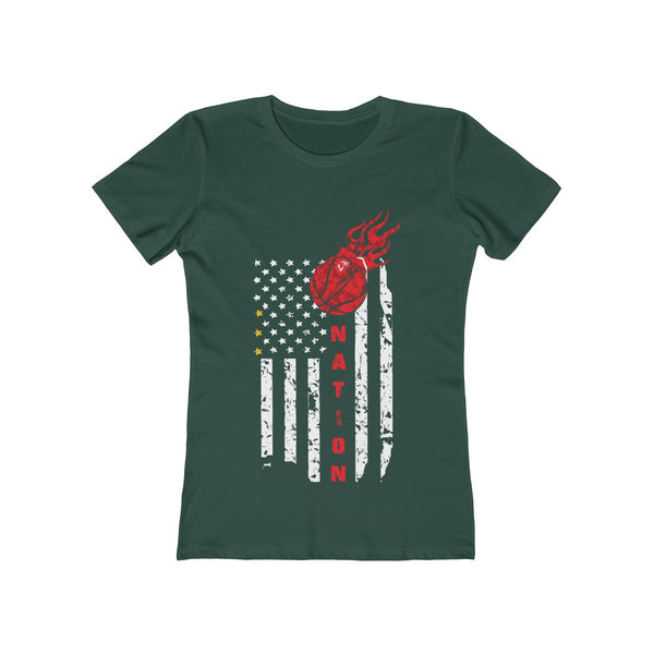 Heat Nation Dark Green Ladies T-Shirts