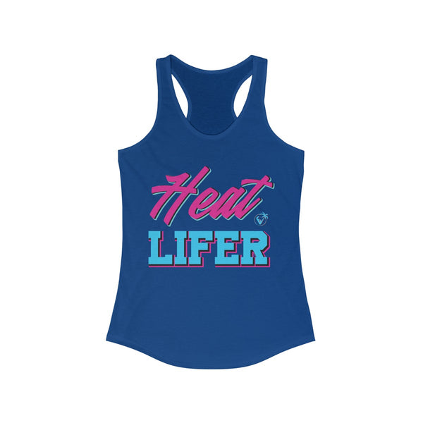 Heat Lifer Blue Ladies Tank Tops