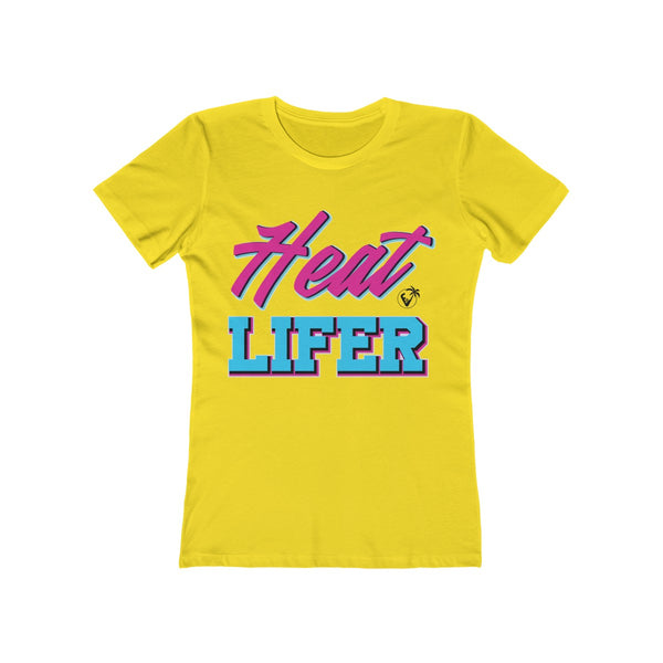 Heat Lifer Ladies Yellow T-Shirt