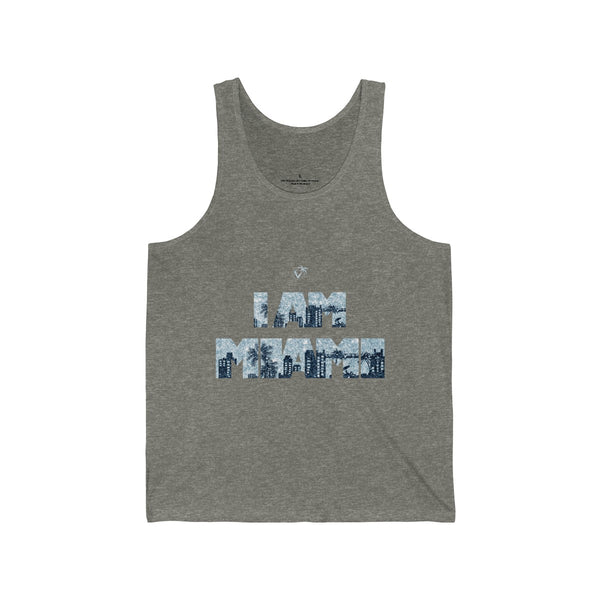 I am Miami Grey Tanks