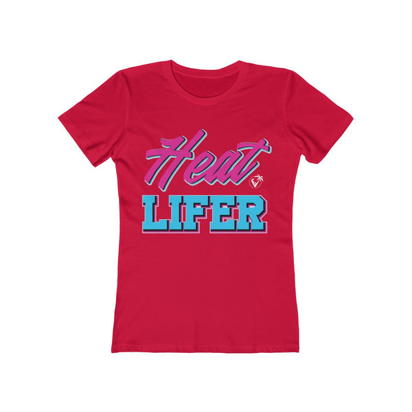 Heat Lifer Ladies Red T-Shirt