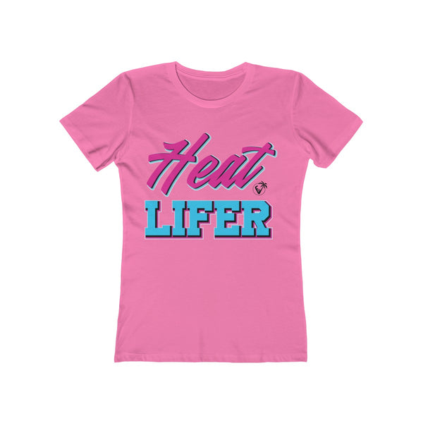 Heat Lifer Ladies Pink T-Shirt