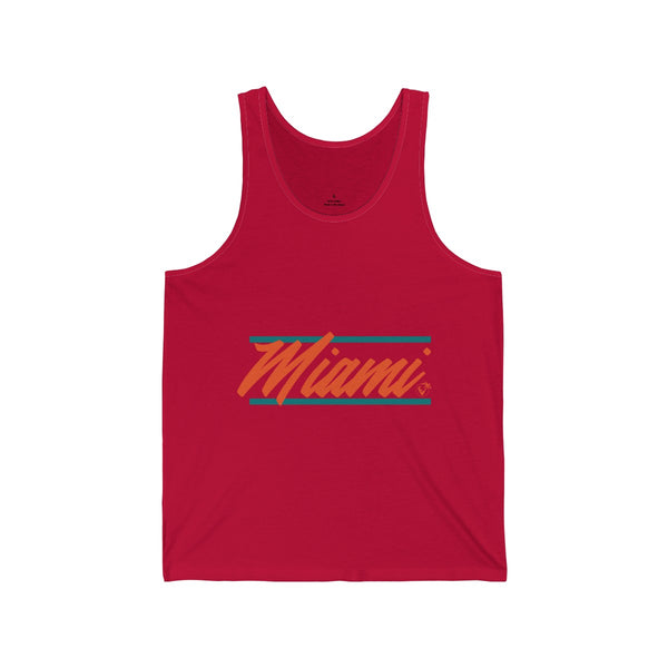 U Are Miami Red Tanks