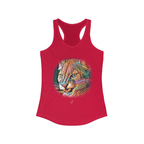 Florida Panther Red Ladies Tank Tops