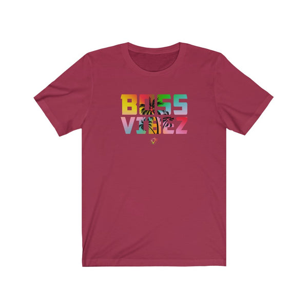 Boss Vibez  T-Shirt - Cardinal