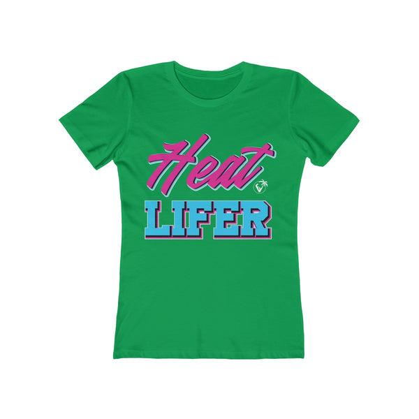 Heat Lifer Ladies Green T-Shirt