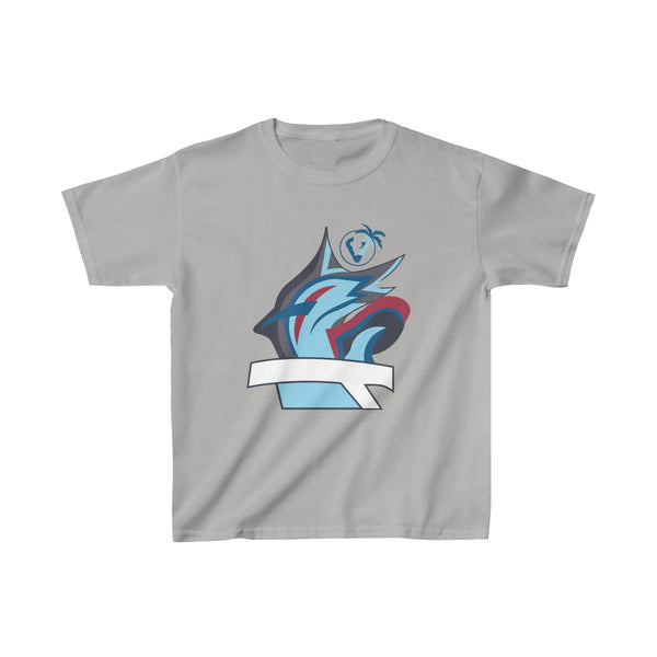 Marlin Vibez Kids Grey T-Shirt