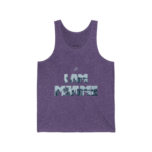 I am Miami Purple Tanks